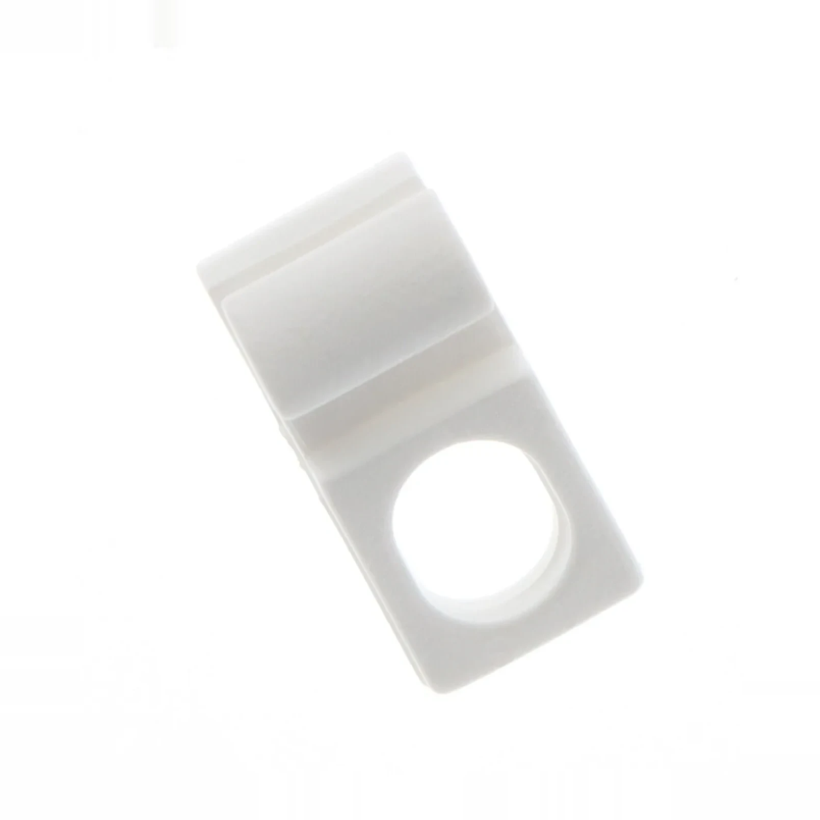 50 BARRETTES 10 GLISSEURS ASYMETRI.BLANC B31074 — 2