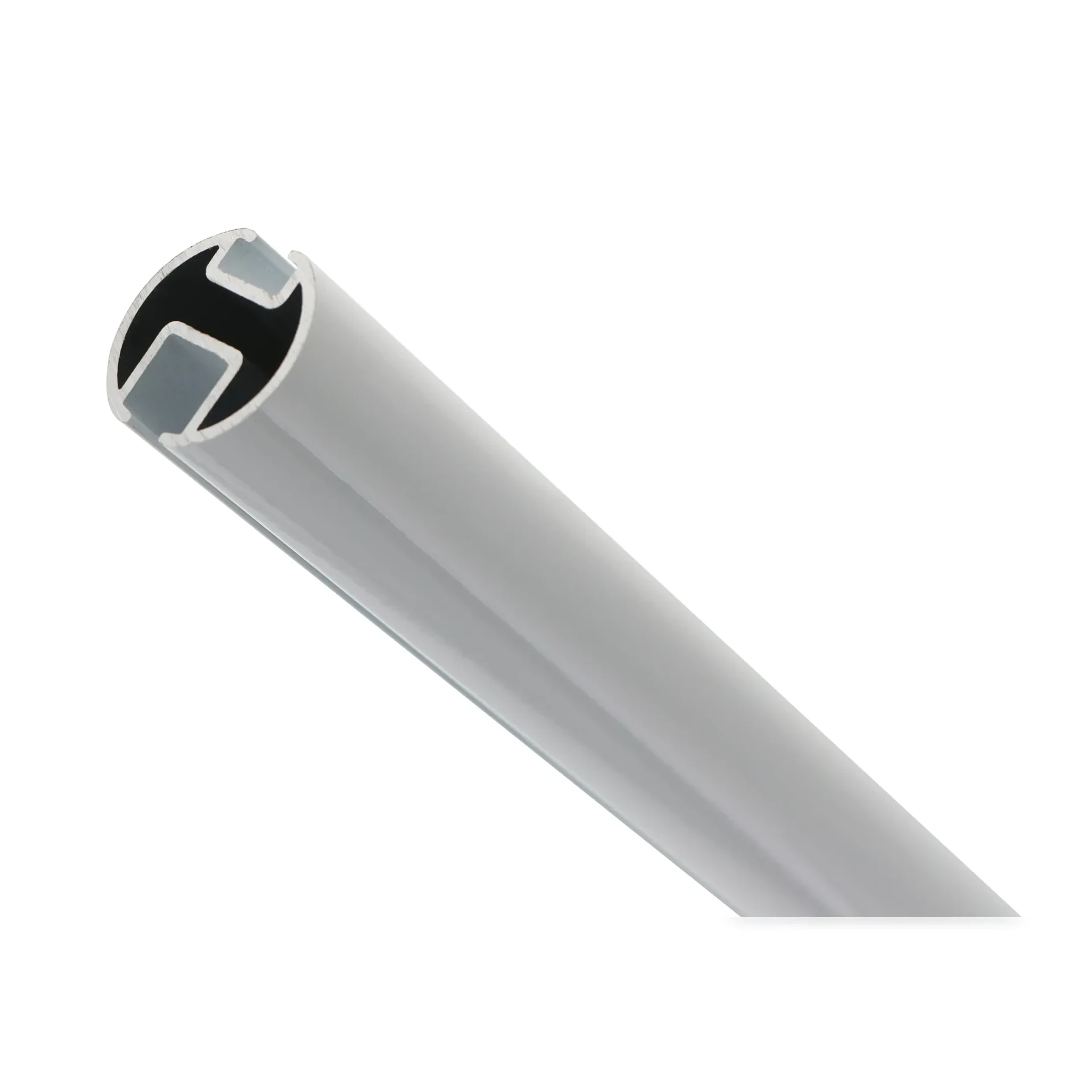 TUBE RAIL 28mm 6m00 BLANC MAT B36550 — 2