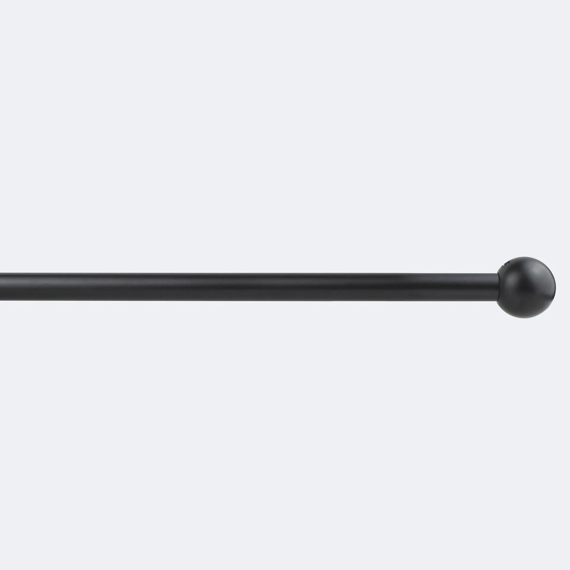 Embout Pergola Noir, Boule lisse — 2