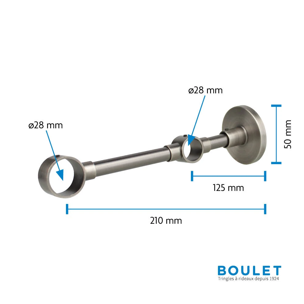 C1.LORGNON DOUBLE 28/20mm CARBONE B35903 — 2