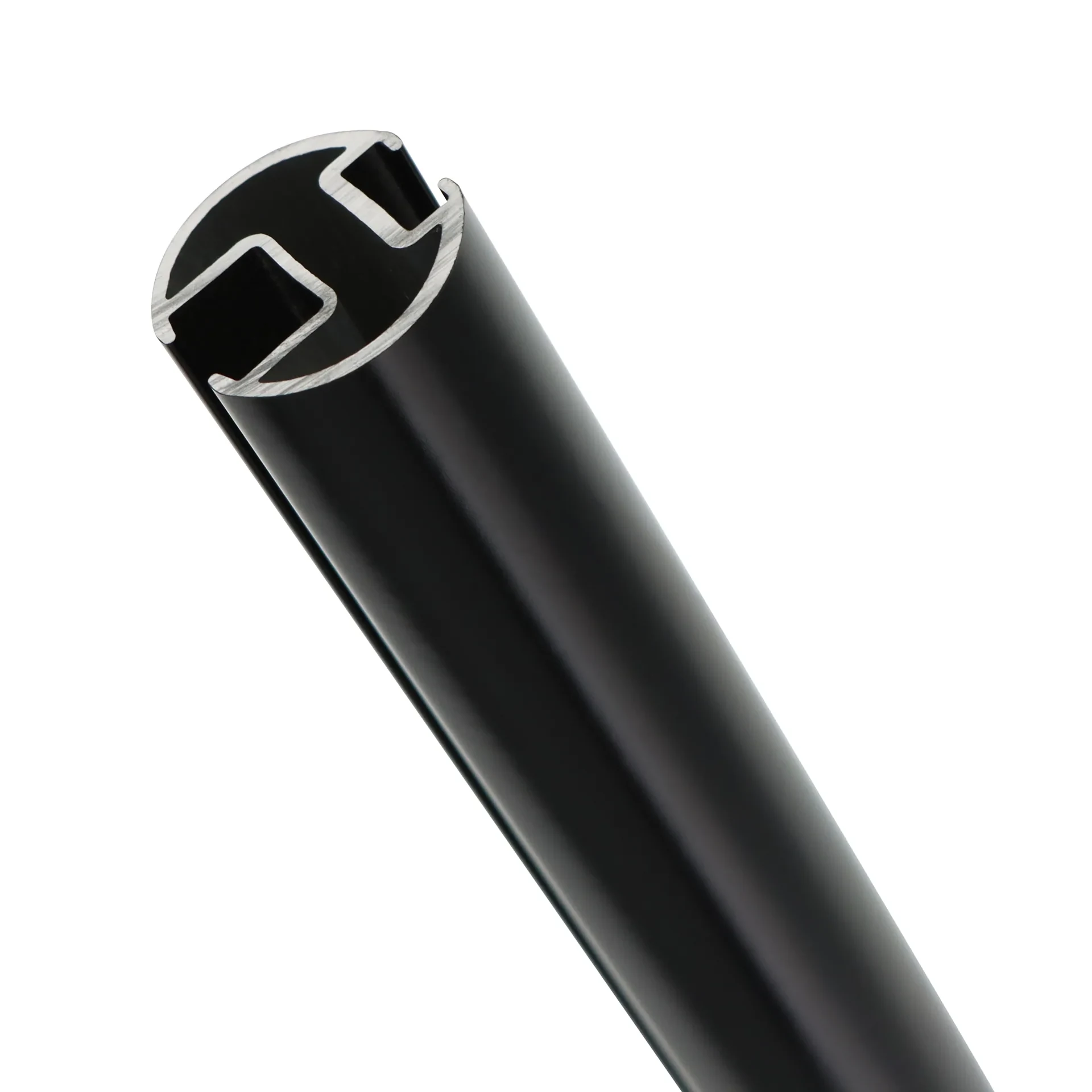 TUBE RAIL 28mm 6m00 NOIR MAT B36065 — 2