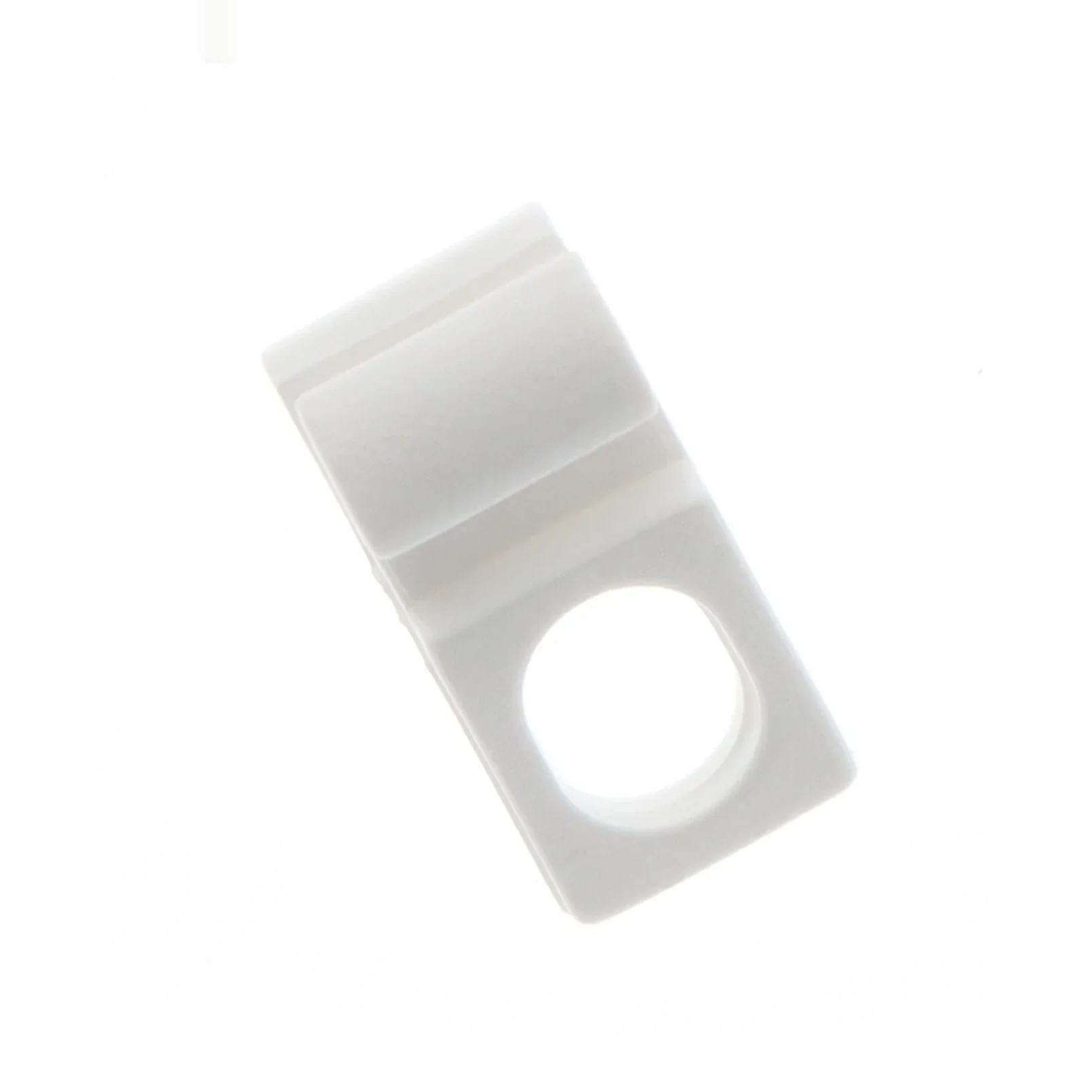 BARRETTE 10 GLISSEURS DSKS ASYMETRIQUES BLANC B31073 — 2