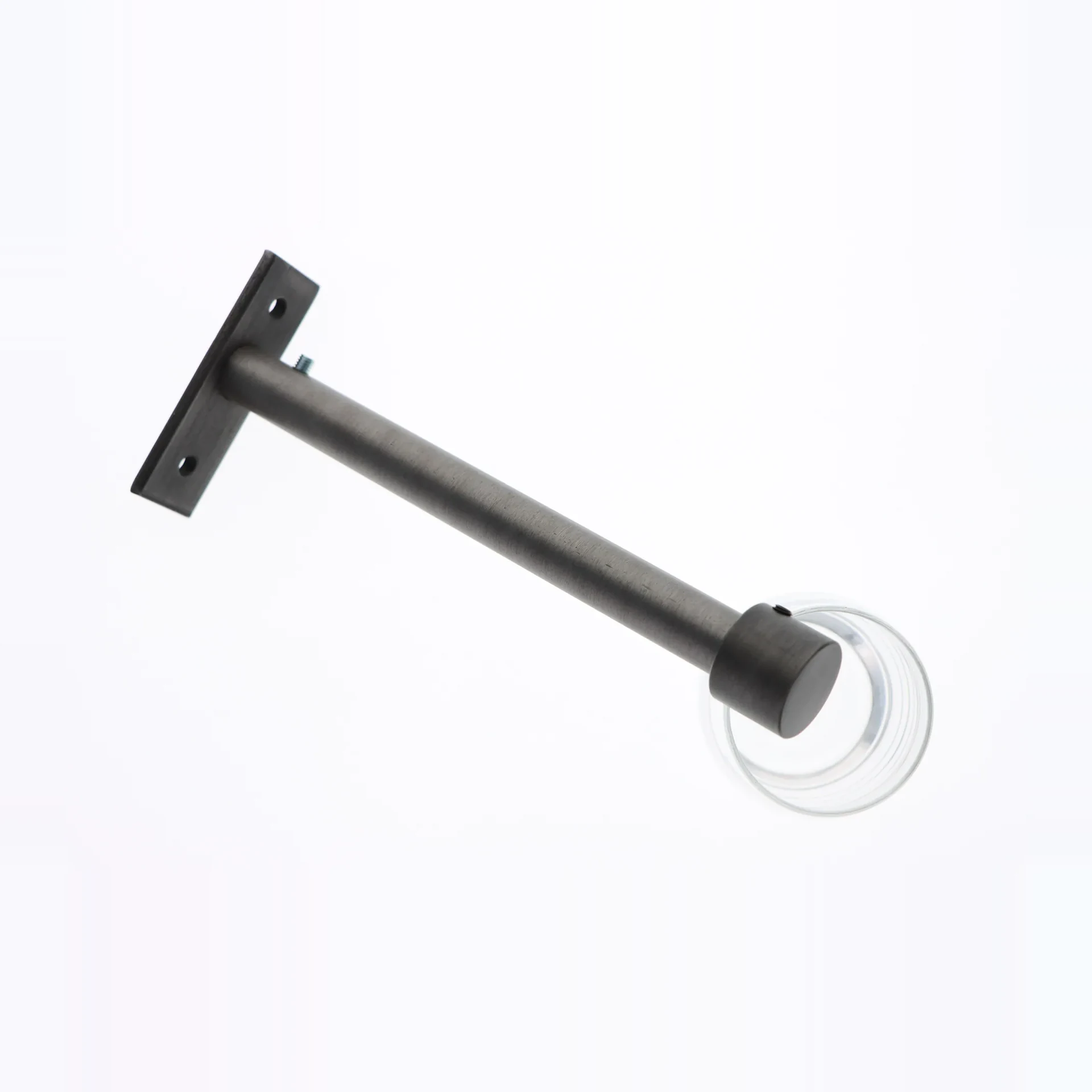 SUPPORT CENTRAL DOUBLE TRINGLE 17cm ACIER PATINE B36632 — 2