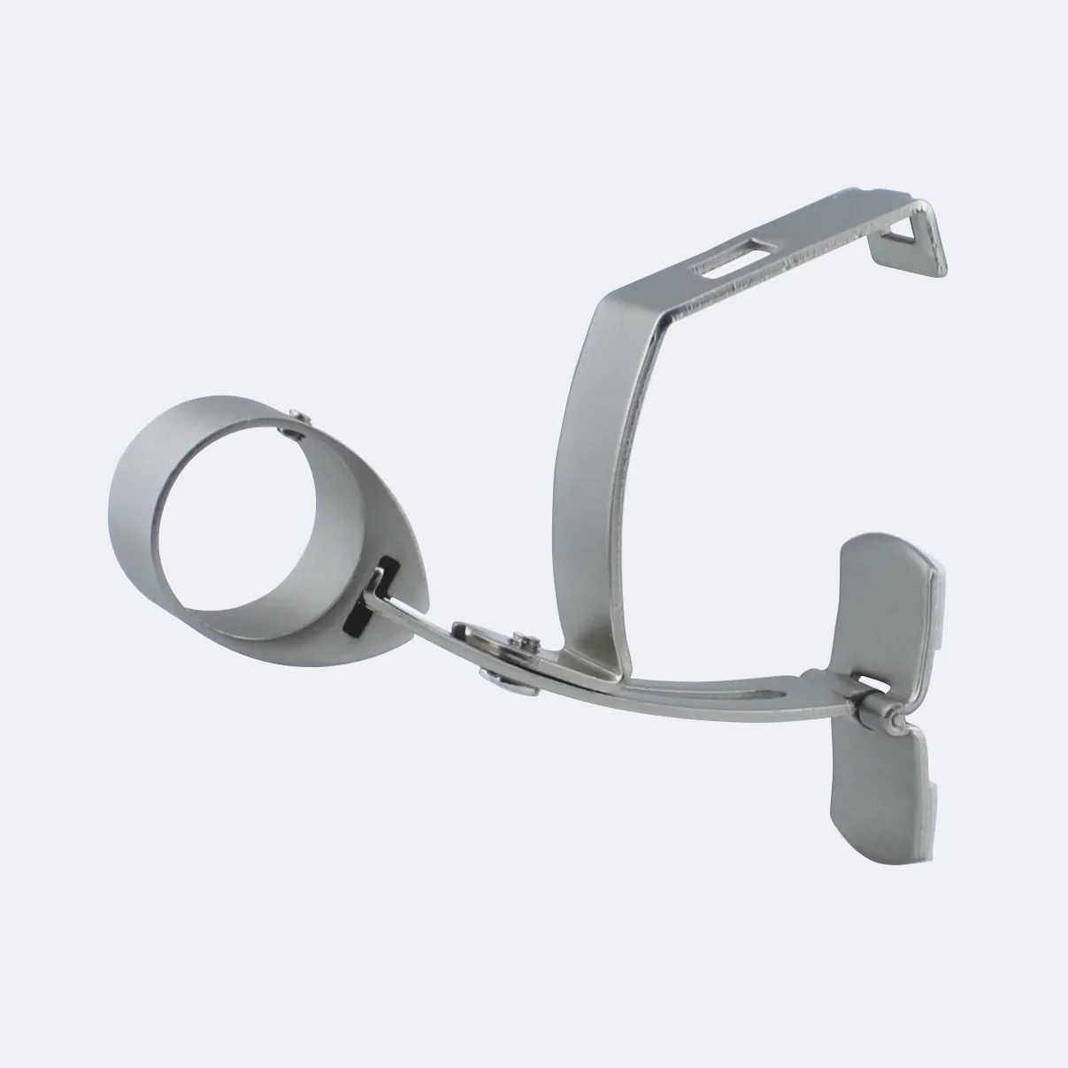 [B34487] Support coffre - Ø28 mm (Nickel Mat)