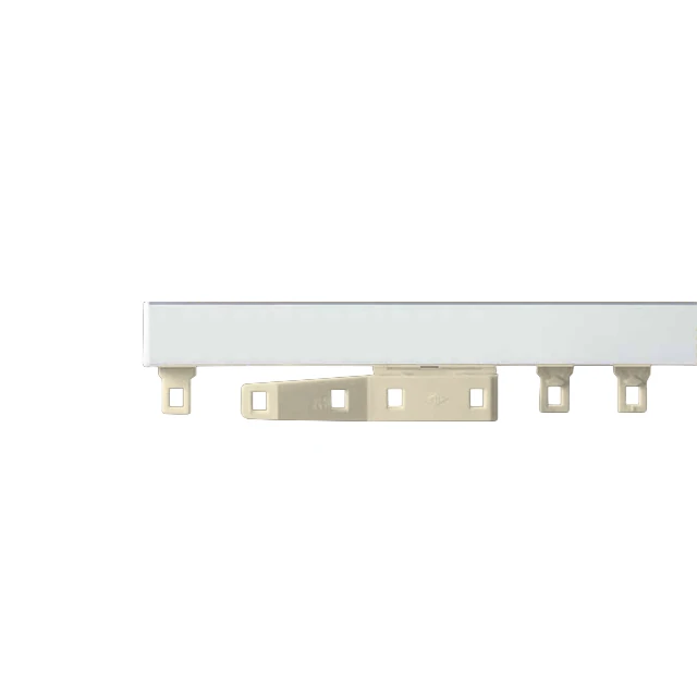 [B35467] Rail 100 (24x16) sur-mesure (Duralac, 1 pan de rideau, Avec cordon)