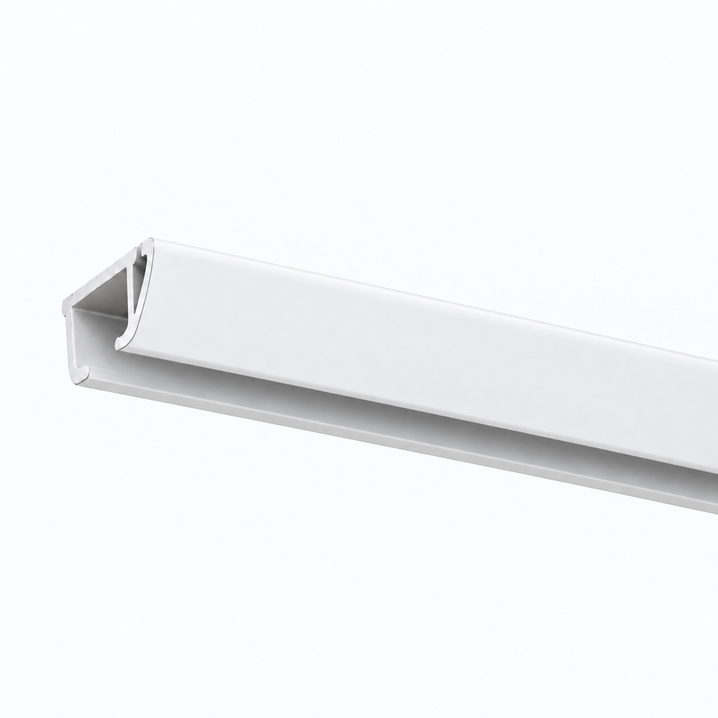 [B37169] RAIL DS 11x24mm S/M MAX 6m ALU BLANC MAT