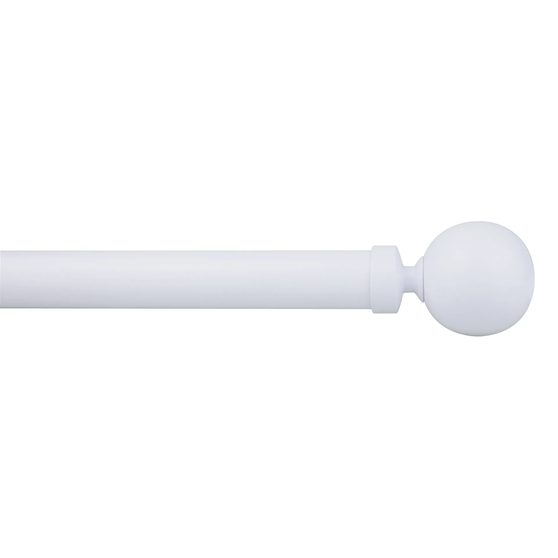 C1.EMBOUTS BOULE 28mm BLANC MAT