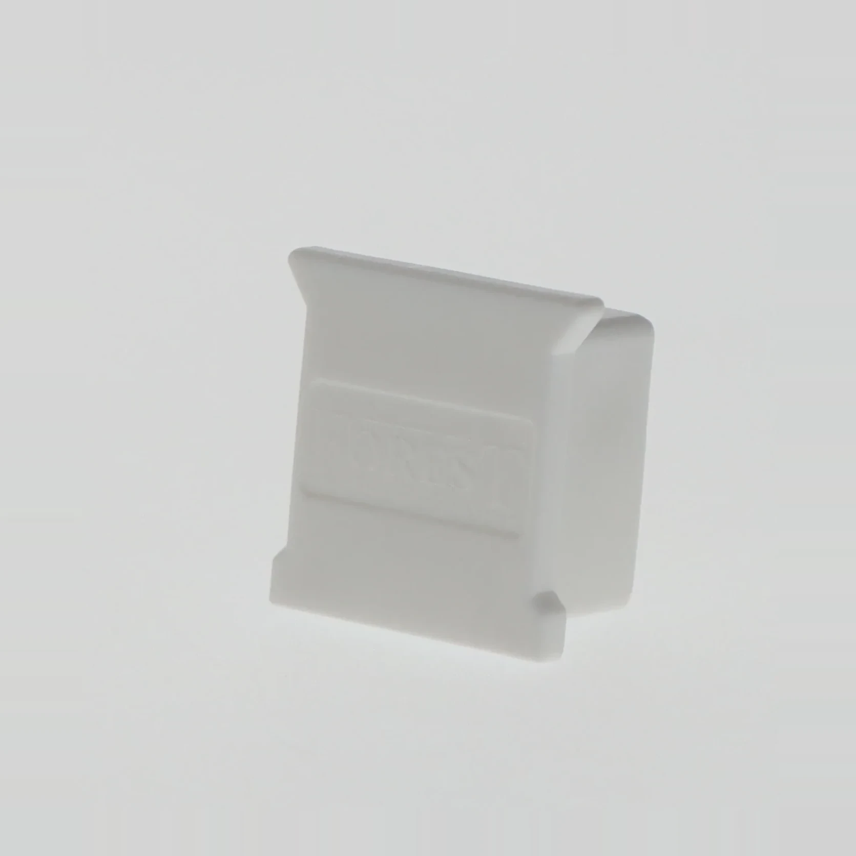[B35287] 100 EMBOUTS COURTS CS PLASTIQUE BLANC