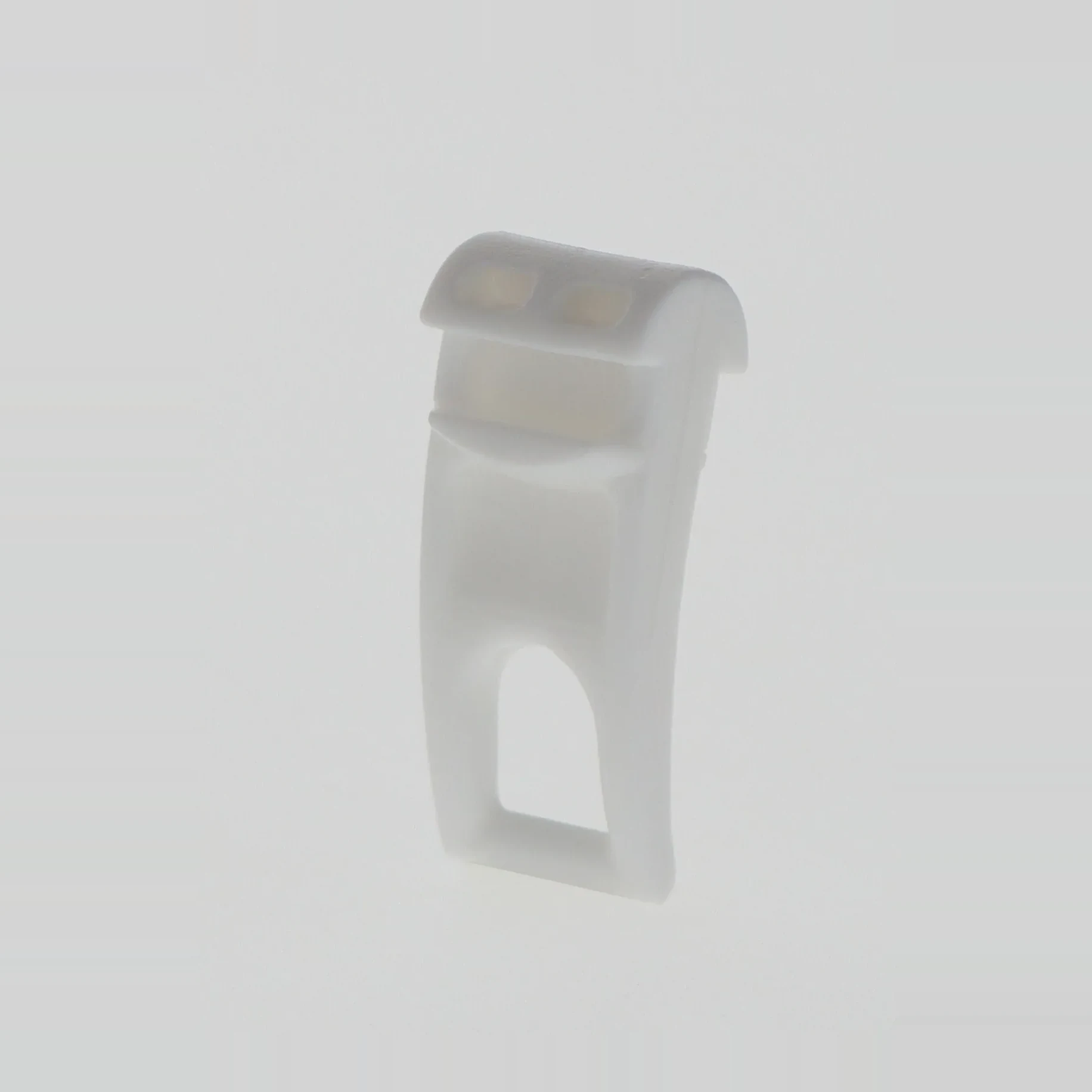 [B33231] BARRETTE 10 GLISSEURS ASYMET CS/CCS BLANC
